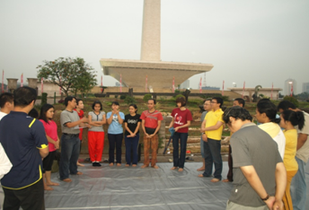 Tawa Bersama di Monas